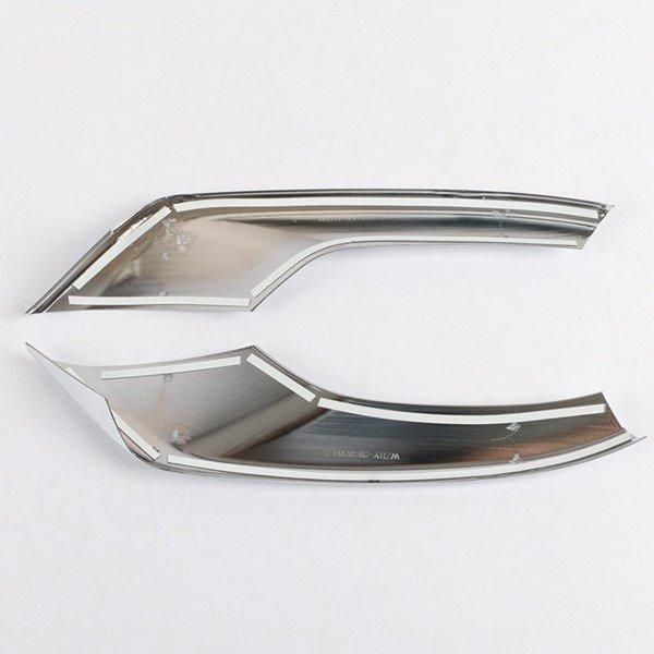 Deurreli フロントフォグ カバー トヨタ プリウス 50系用 外装アクセサリー ドレスアップ ガーニッシュ メッキ仕上げ バーゲンセール Deurreli フロントフォグ カバー トヨタ プリウス 50系用 外装アクセサリー ドレスアップ ガーニッシュ メッキ仕上げ バーゲンセール