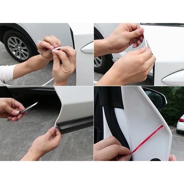 Rx070 Lexus Rx Nx レクサス ドアテープ ドアモール 傷防止 擦り傷防止 外装 パーツ カスタム 超長サイズ10m Rx070 リーディングハイ 通販 Yahoo ショッピング