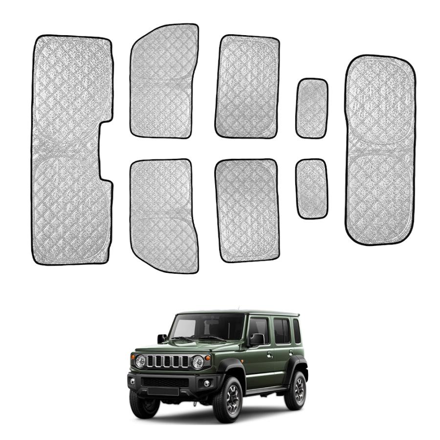 SN091 ジムニーノマド（スズキ）JC04系 専用 サンシェード 車 断熱