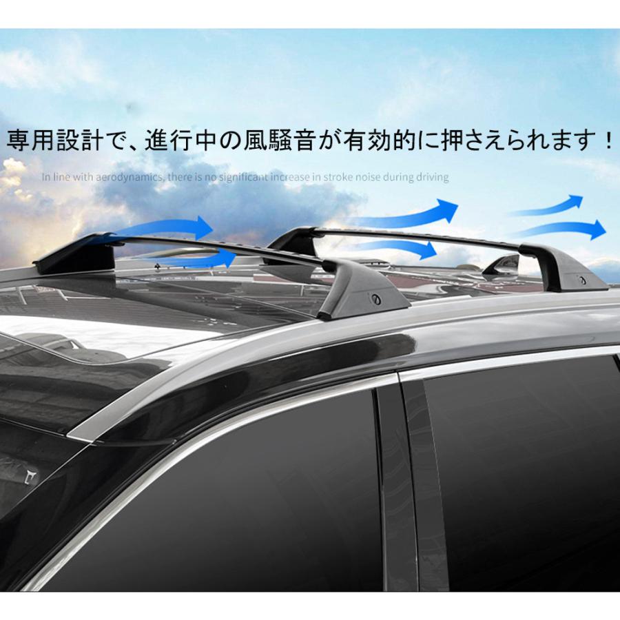 XT296 エクストレイル T33専用 ルーフキャリア ルーフレール アルミ