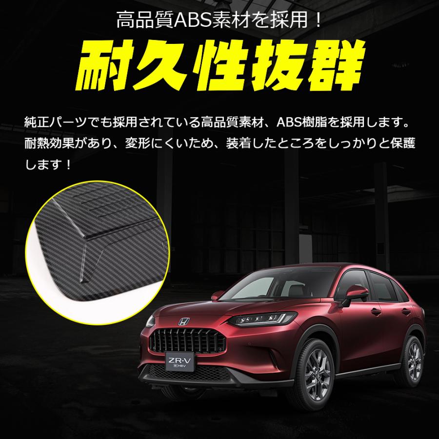 ZV023 新型ZR-V ZR-Ve:HEV rz3 rz4 rz5 rz6 給油口ガーニッシュ カバー