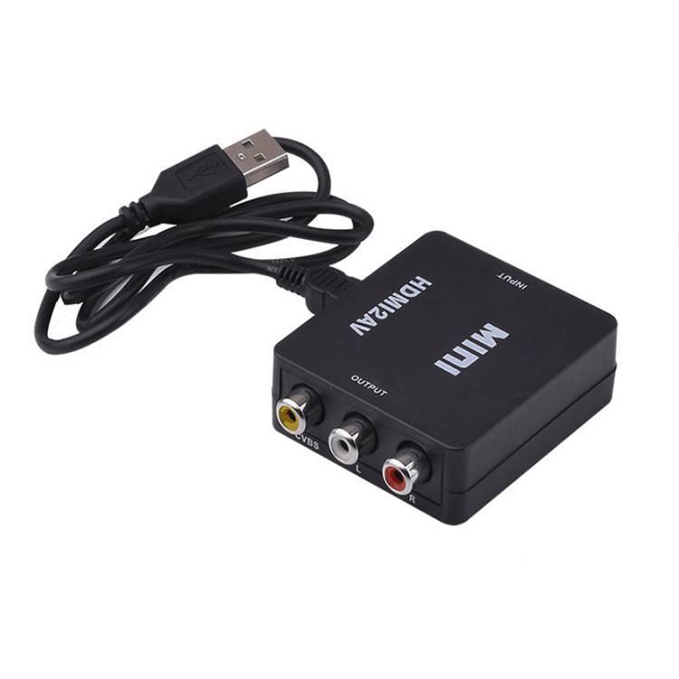 HDMI→RCA 変換器 AVコンバーター 3色ケーブル カーナビ iPhone PS4 cvt-HD-RCA-black｜r-honpo｜06