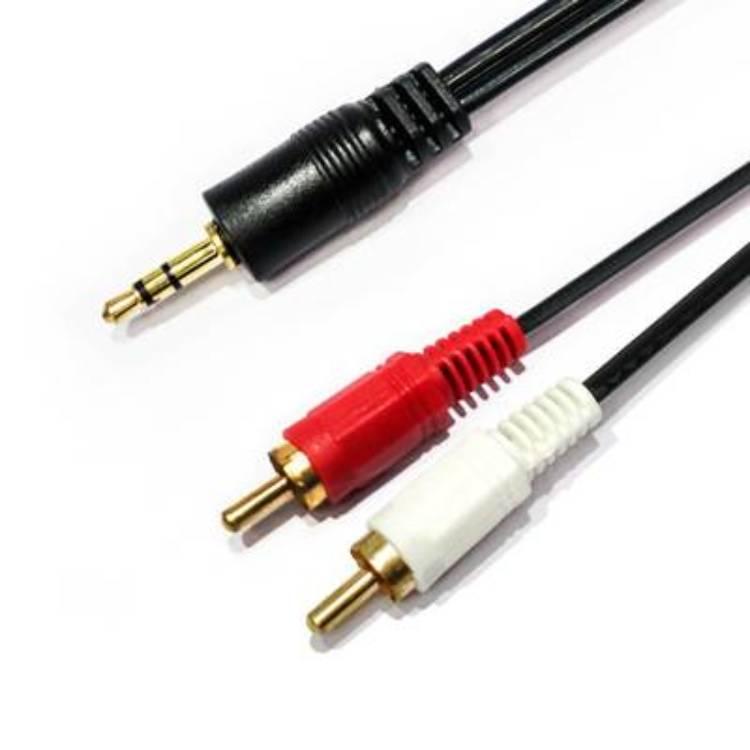 3.5mm(オス) - 2RCA(オス) ステレオミニプラグ変換ケーブル オーディオケーブル 変換ケーブル 1.4m｜r-honpo｜03