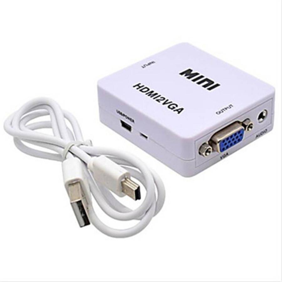 HDMI→VGA変換器　HDMI→VGA変換 USB給電 音声 AVコンバーター cvt-HDMI-VGA｜r-honpo｜06