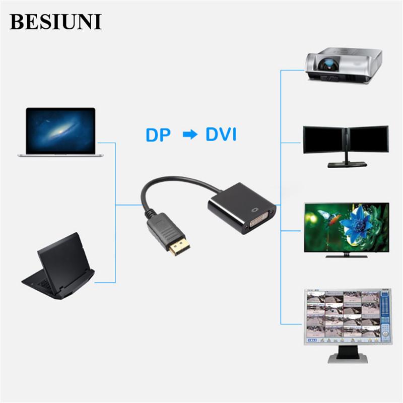 Displayport→ DVI-D変換ケーブル　DP→ DVI-D変換 dp→dvi-d DP オス DVI-D メス DP to DVI-D｜r-honpo｜04