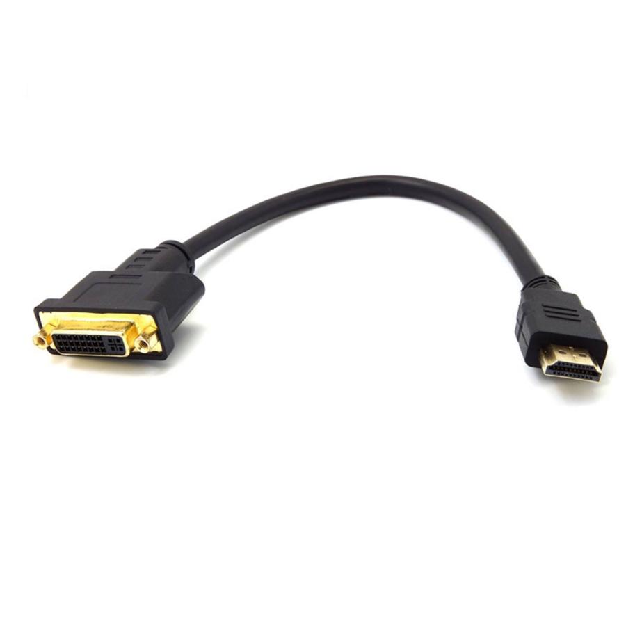 HDMI-DVI変換ケーブル HDMI変換ケーブル HDMI(オス)-DVI(メス)変換アダプター HDMI-DVI変換プラグ HDMI変換プラグ 25cm｜r-honpo｜04