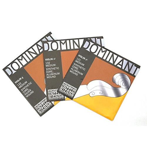 Dominant ドミナント 4/4バイオリン弦 A.D.G線セット(D線アルミ