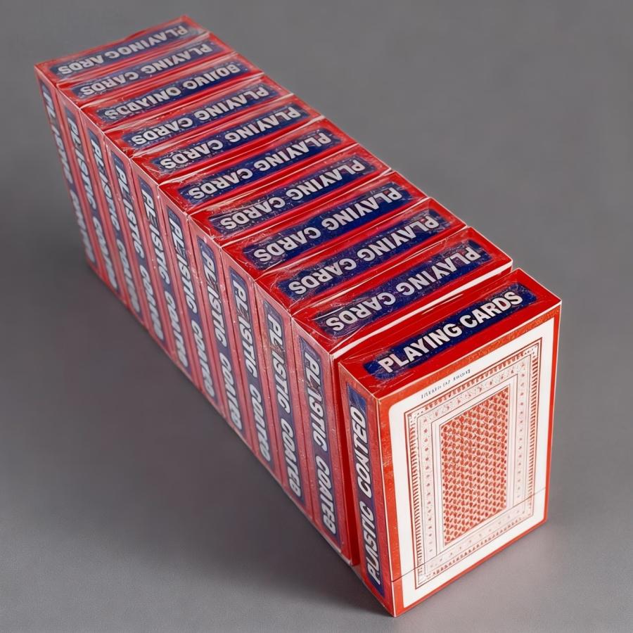 高品質トランプ10デッキセット（540枚入り）- 滑らかで耐久性抜群