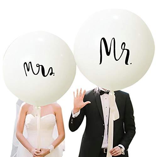 Lumierechat 結婚式 バルーン Mr Mrs 風船 ホワイト 白 ビック 大きい 巨大 筆記体 飾り 装飾 プロップス 4枚予備バル Cex Animato Shop 通販 Yahoo ショッピング