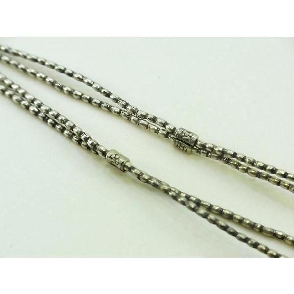 シルバーネックレス カレンシルバーペンダント ロックアクセサリー