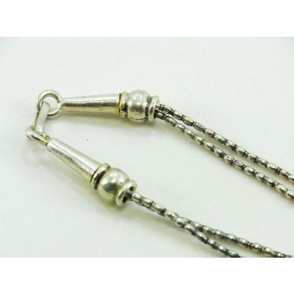 シルバーネックレス カレンシルバーペンダント ロックアクセサリー