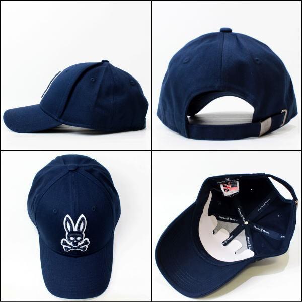 Psycho Bunny（サイコバニー） メンズ 刺繍キャップ 帽子 バニー