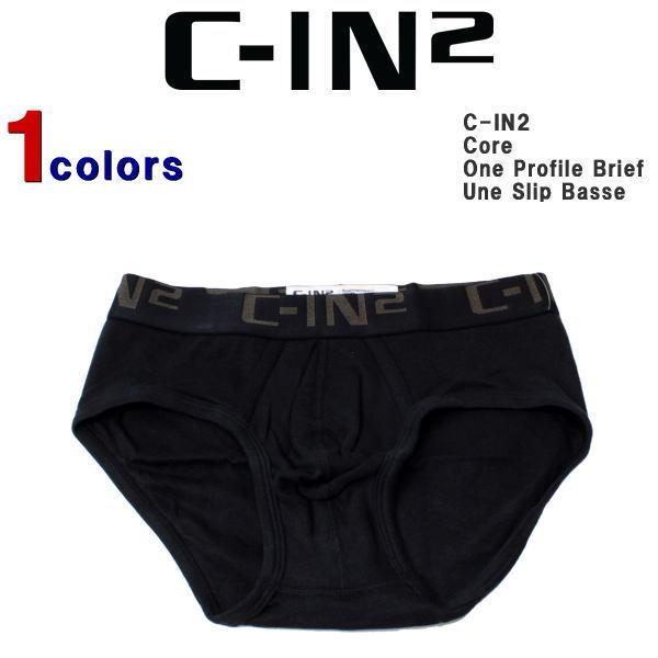 シーインツー パンツ C-IN2 メンズ ブリーフ CORE コットン ブリーフ 下着 ネームロゴ カッコイイ オシャレ USサイズ 大きめサイズ 4003 【返品・交換不可】｜r-one