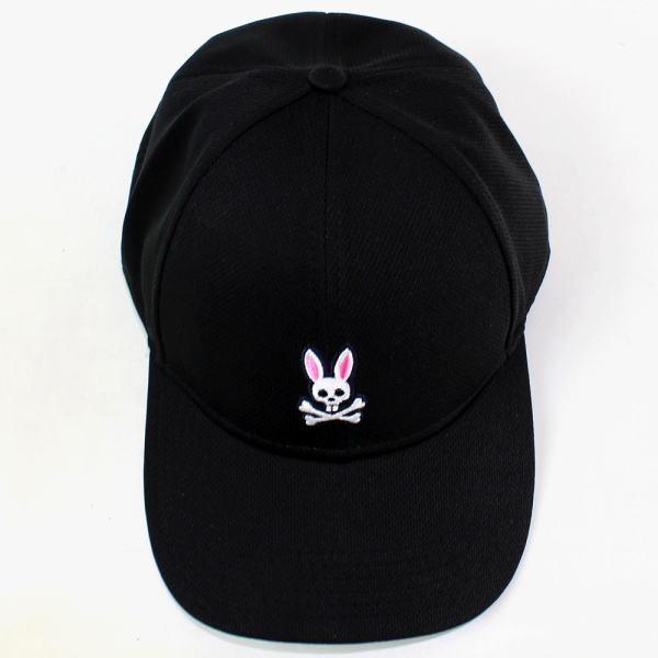 スカルバニー キャップ Psycho Bunny（サイコバニー） メンズ 刺繍キャップ 帽子 バニー