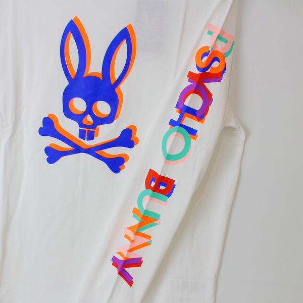 新品 Psycho Bunny サイコバニー 裏起毛 長袖 デニムシャツ シャツ Psycho Bunny サイコバニー メンズ 長袖Tシャツ 長袖 バニー