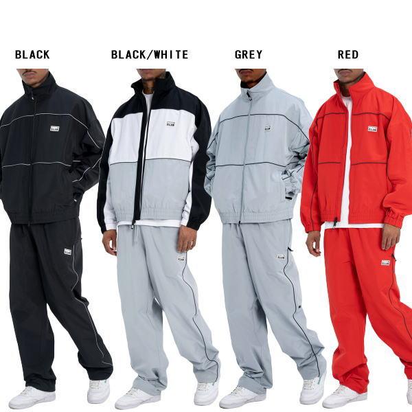 PRO CLUB（プロクラブ） メンズ 上下 セットアップ ナイロン トラック