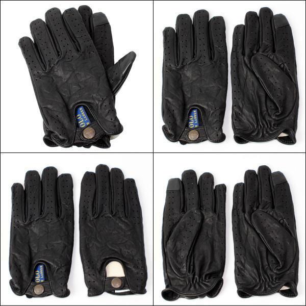 POLO RALPH LAUREN ポロラルフローレン メンズ レザーグローブ