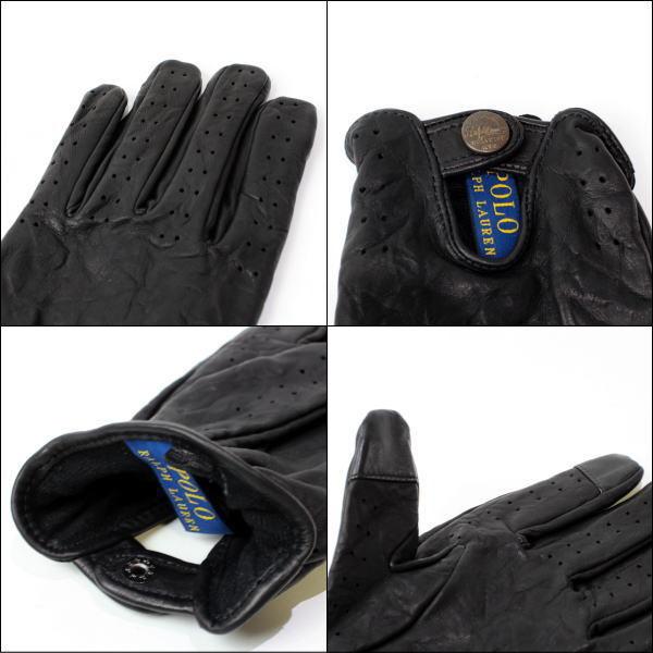 POLO RALPH LAUREN ポロラルフローレン メンズ レザーグローブ