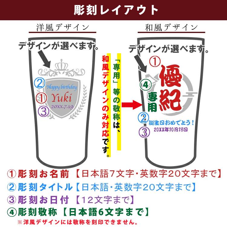 タンブラー 名入れ ビール ビールグラス 焼酎 ステンレスタンブラー ギフト プレゼント 男性 女性 誕生日 還暦 祝い 記念 クリスマス | ブランド登録なし | 07