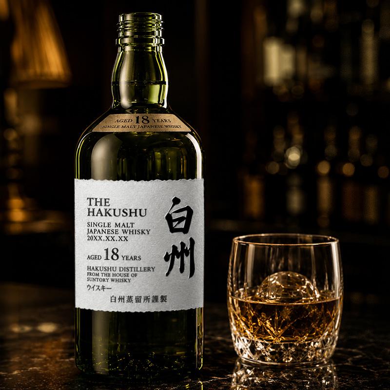 サントリー シングルモルトウイスキー 白州 白州18年 名入れ お酒 酒