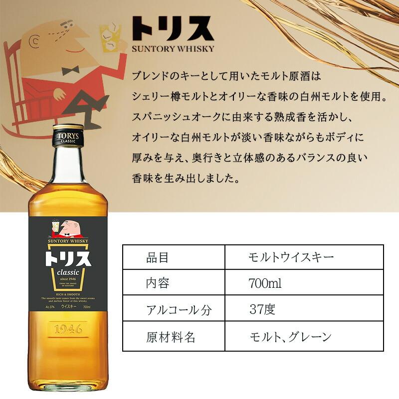 トリス クラシック 名入れ お酒 ウイスキー名前入り プレゼント ギフト