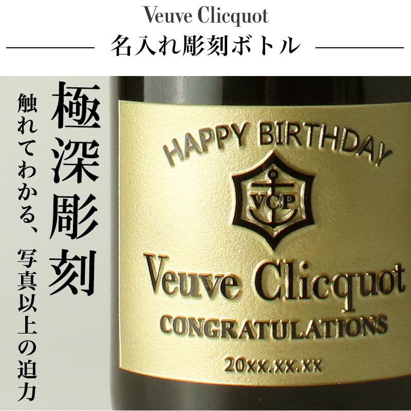 イエローラベルコレクション ヴーヴ クリコ 名入れ 即日出荷 お酒 酒