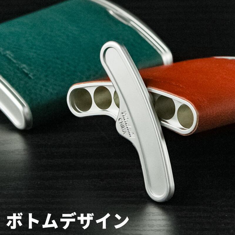 選べる4カラー 携帯灰皿 ハニカム イタリア製レザー 革巻き 名入れ 煙草 ギフト アイコス グロー プルームテック プレゼント 祝い 誕生日 記念 クリスマス | ブランド登録なし | 06