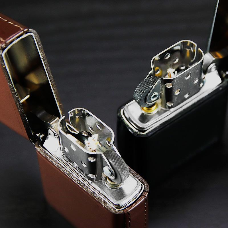 ジッポ 名入れ zippo 松阪牛 革巻き ライター 喫煙具 ジッポー たばこ ギフト 刻印 プレゼント メンズ 誕生日 結婚 還暦 記念 祝い クリスマス | ZIPPO | 06