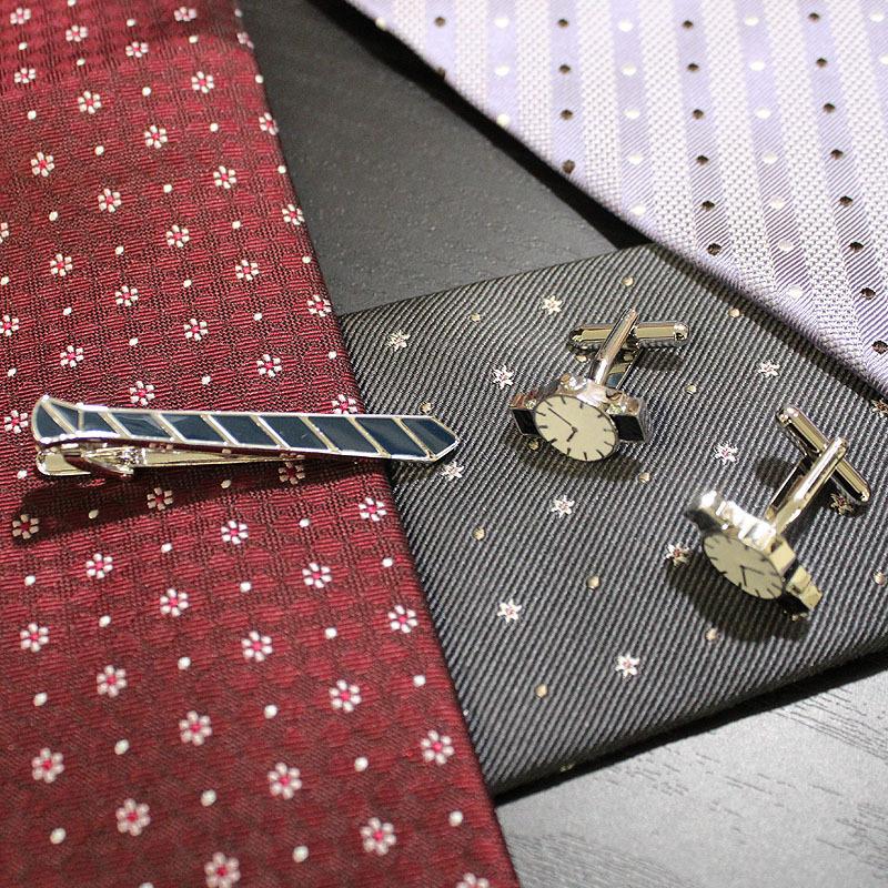 ネクタイピン カフス 名入れ ビジネス おしゃれ 誕生日 還暦