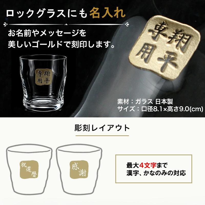 トリス ウイスキー 名入れボトル＆彫刻ロックグラス ハイボール名前