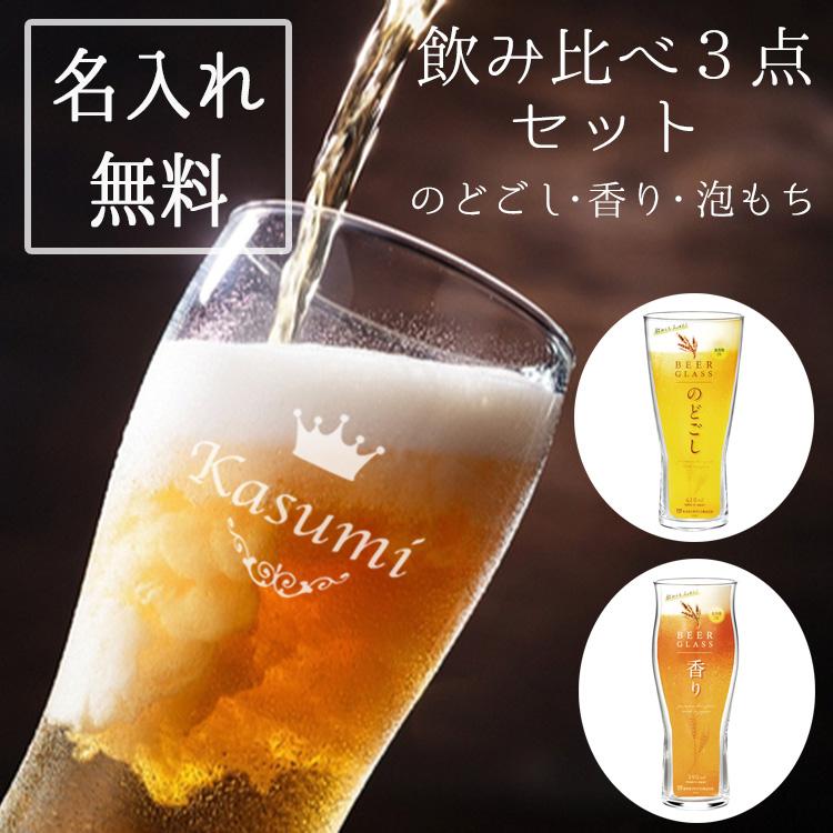 プレゼント 名入れ 名前入り ギフト ビアグラス 3点セット 飲み比べ ビールグラスセット 名前入り 誕生日 結婚 還暦 記念 Tw Beer3set Long 名入れギフトのアールクオーツ 通販 Yahoo ショッピング