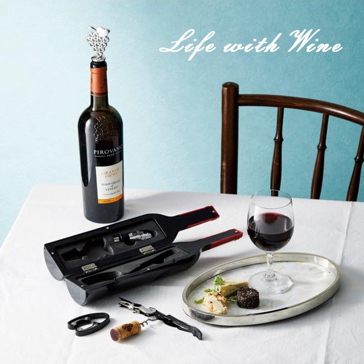 ワイングラス 名入れ ワインオープナー 名前入り ギフト ワイン オープナー プレゼント グラス セット 祝い 誕生日 還暦 記念 祝い Winetool Glass 名入れギフトのアールクオーツ 通販 Yahoo ショッピング