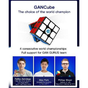 【正規販売店】 30日間保証 GAN356 XS ステッカーレス 競技向け 磁石内蔵3x3x3キューブ gancube GANCUBE ルービックキューブ 専用収納袋付き｜r-radiant｜09