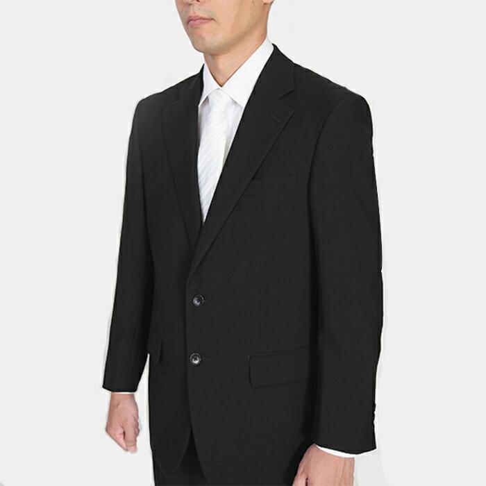 レンタル ベーシックシングル3点セット ウール素材 男性用 喪服 礼服