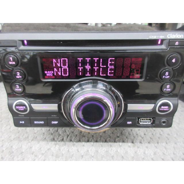 CD オーディオ CX211BK クラリオン 2DIN : 202212-544361050