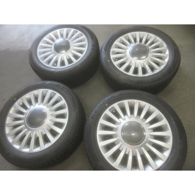 ZFA312 フィアット 500 純正 アルミ ホイール 15インチ 15X6J +35 