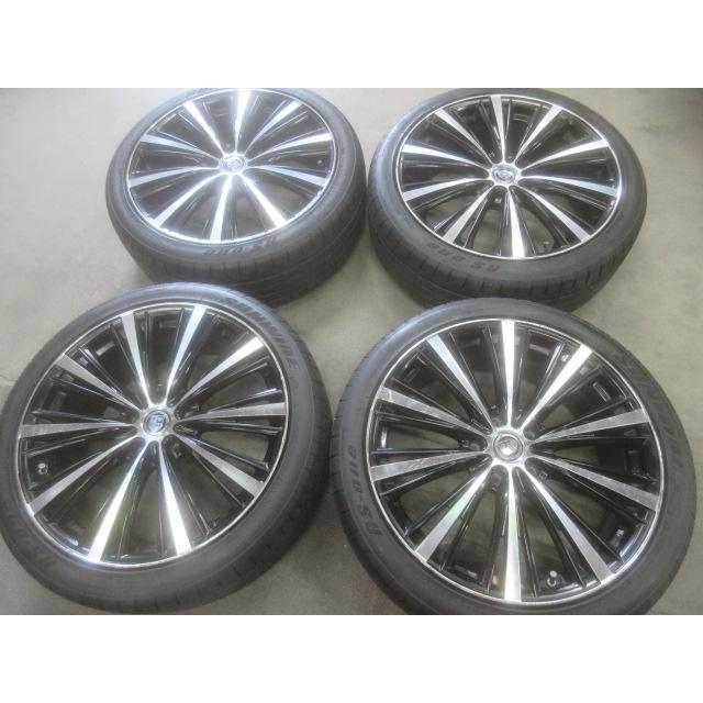 PM？ 黒/ポリッシュ？ アルミ 19インチ 19X7.5J +47 5H PCD114.3・2023 