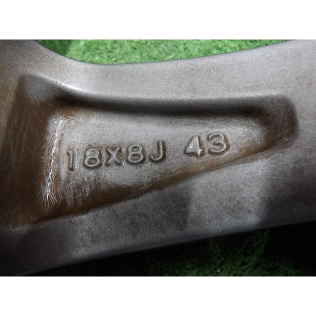 後期？ 日産 フーガ Y51 ハイグロス？ 純正 アルミ ホイール 18インチ 