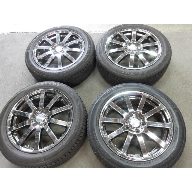 MUGEN 無限 NR メッキ？ アルミ 17インチ 17X6.5J +55 5H PCD114.3 