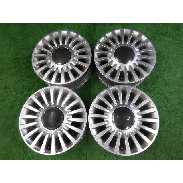 ZFA312000 フィアット 500 純正 アルミ ホイール 15インチ 15X6J +35 4