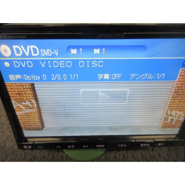 ジャンク？ 2012年 地図 アルパイン VIE-X088VS ビックX 8インチ HDDナビ 地デジ SD DVD iPod ブルートゥース セレナHFC26｜r-rex1｜05