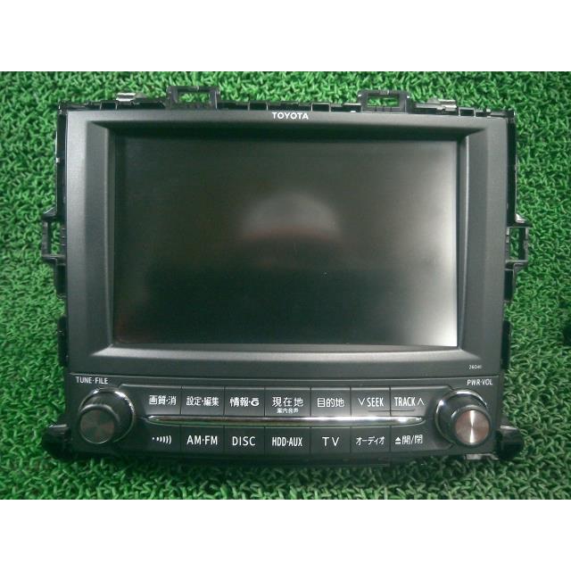 トヨタ　ヴェルファイア　非売品　DVD ホメ渡部　アンジャッシュ ヴェルファイア DBA-ANH20W カーナビゲーション 135001-58910101