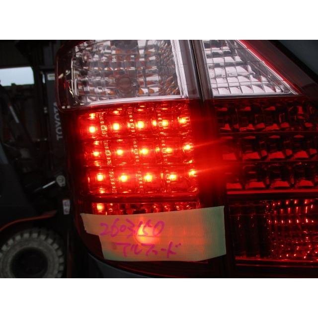 アルファード DBA-GGH25W 左テールランプ 350G Lパッケージ 4WD 7人 2GR-FE 202 81560-58060の画像