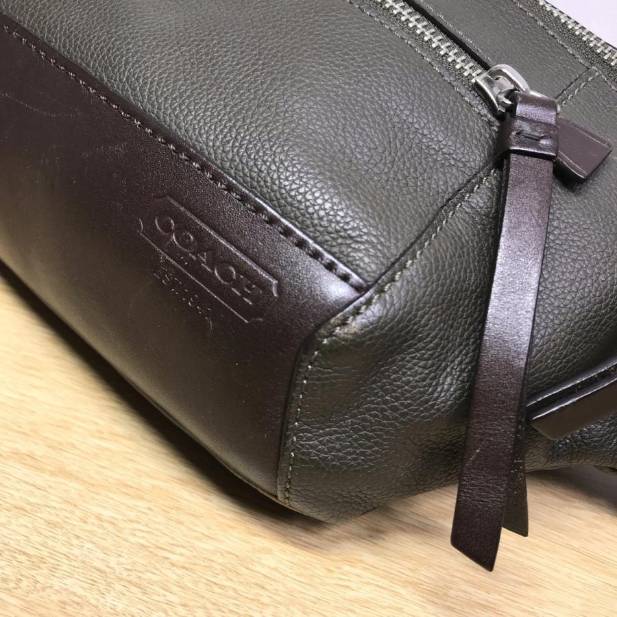 43 割引珍しい Coachコーチアウトレットcoachアパレルメンズfpvcシグネチャーレザーベル ビジネス フォーマル メンズファッション Coyoterungolf Com