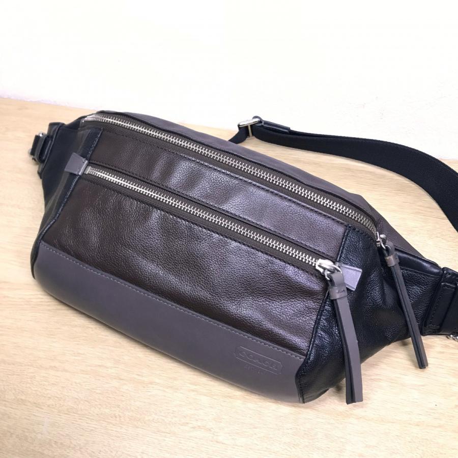 程度良 COACH / コーチ トンプソン レザー カラーブロック 程度良 COACH / コーチ トンプソン レザー カラーブロック