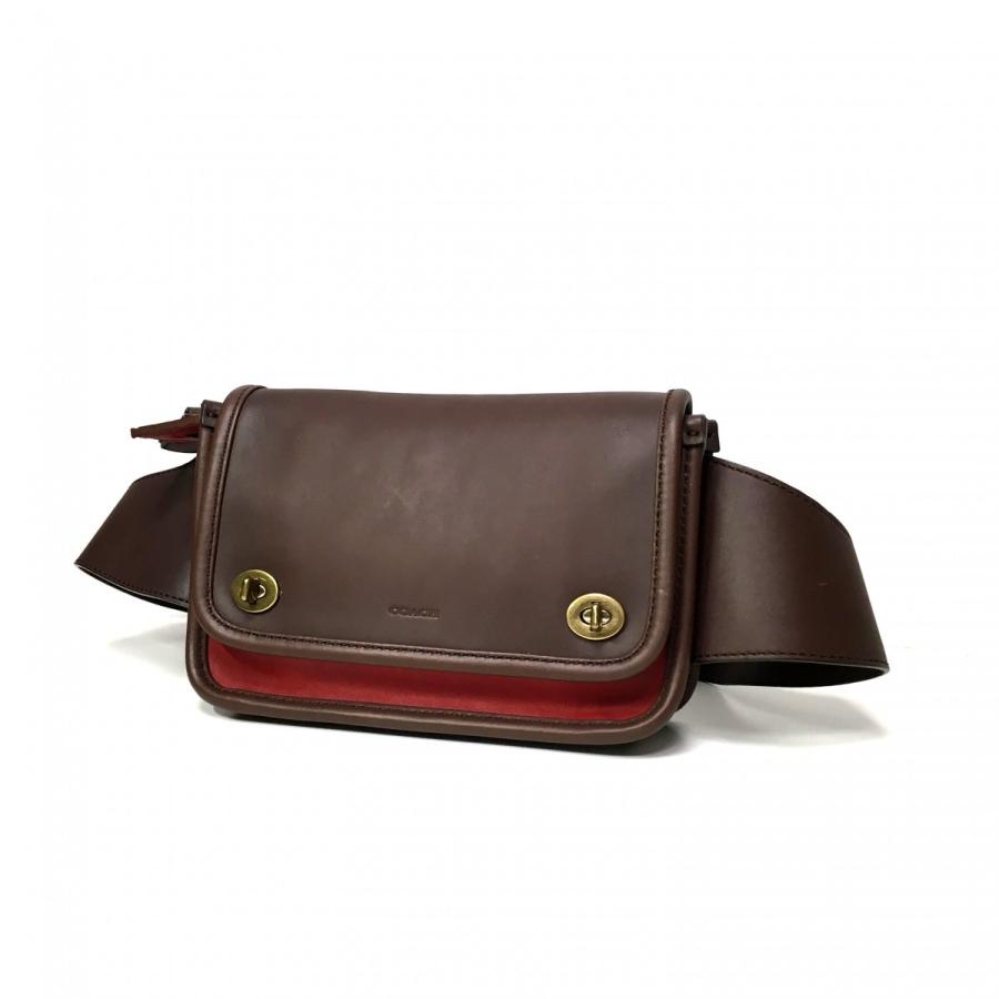 【極美品】COACH レガシー ボディバッグ レザー 保存袋・ケアキット付き COACH レガシー ジップ トップ クロスボディ バッグ