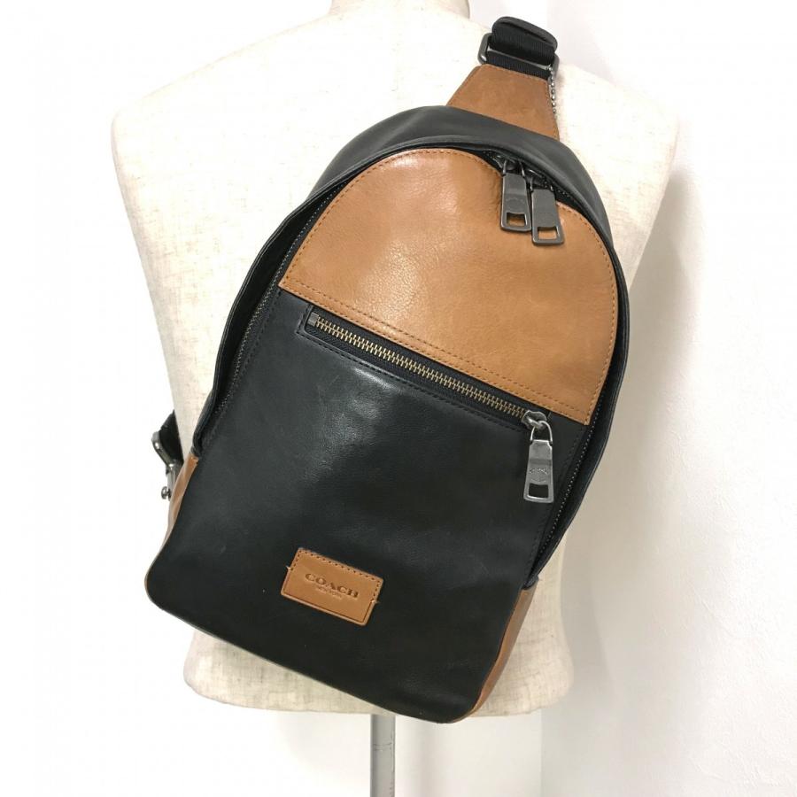 良品 ｃｏａｃｈ コーチ キャンパス パック スポーツ カーフ レザー 735 メンズ ボディバッグ おすすめ Coach 735qsdbk アール スタイル 通販 Yahoo ショッピング