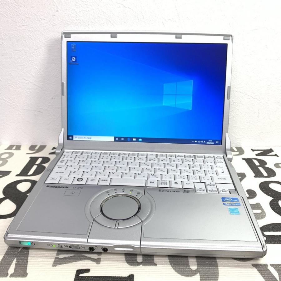 新品SSD搭載 Panasonic Let's note CF-N10 / Windows10 / 12.1インチ / Core i5 4GB 120GB / パナソニック レッツノート / 軽量ノートPC本体 :PANASONIC-CF-N10CWPDS-2AKSA44282:アール・スタイル -