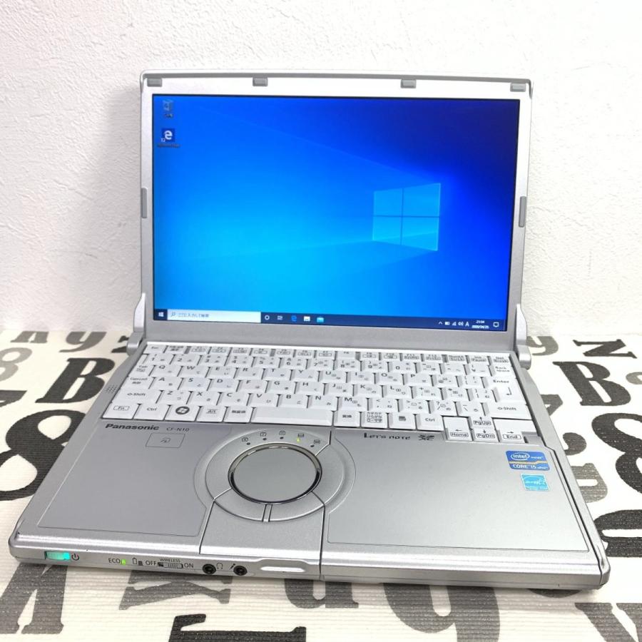 新品SSD搭載 Panasonic Let's note CF-N10 / Windows10 / 12.1インチ