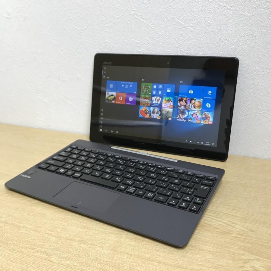 きれいめ Windows10 2in1 ハイブリット タブレットPC本体 ASUS T100TA-DK32G 10.1型液晶 tablet
